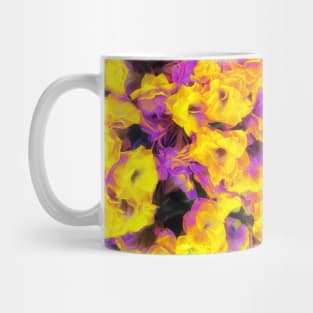 Glowing Yellow Kalanchoe Plant Mug